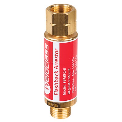 WELDCLASS FLASHBACK ARRESTOR REG/FUEL THERM AS4603